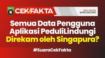 INFOGRAFIS : Data Pengguna  PeduliLindungi Direkam oleh Singapura?