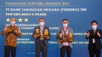 Bank BTN Raih 4 Penghargaan Sekaligus Dalam Top GRC Awards 2021