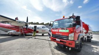 Pesawat Berbahan Bakar Avtur dari Sawit Sukses Terbang Bandung - Jakarta
