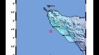 Gempa Aceh Magnitudo 5,6 Dipicu Aktivitas Subduksi