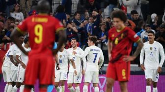 Kena Comeback Prancis, Belgia Tak Bisa Jaga Emosi saat Unggul Dua Gol