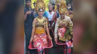 Soal Pernikahan Perempuan Dengan Keris di Gianyar Bali, PHDI : Bukan Solusi Terakhir