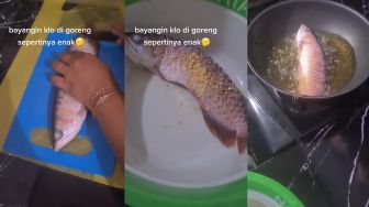 Viral Kesal Suami Tak Kunjung Bersihkan Akuarium, Istri Goreng Ikan Arwana