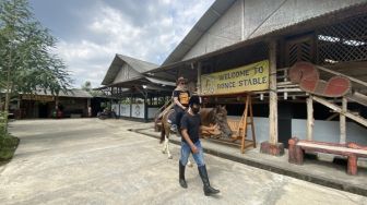 Wow! Objek Wisata Baru di Sukoharjo, Tawarkan Berkuda di Hutan Karet