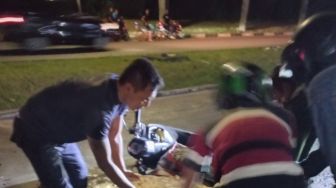 Viral! Polisi Selidiki Kasus Tabrak Lari Pengemudi Pajero ke Pedagang Ikan di PIK