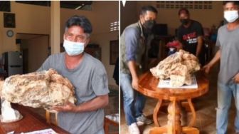 Sempat Ketakutan, Nelayan Ini Mendadak Kaya Karena Benda Aneh yang Terapung di Laut
