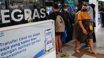 PPKM Level 2, Penumpang Transportasi Umum di DKI Jakarta Naik 3,23 Persen