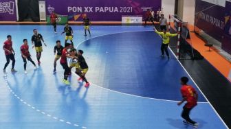 PON Papua: Mantab! Tim Bola Tangan Putra Jateng Amankan Tiket Semifinal