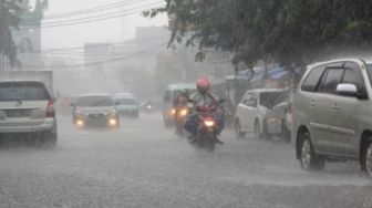 Akhir Pekan, Hujan Berpotensi Guyur Sebagian Wilayah Riau
