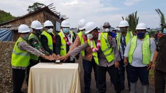 Mempermudah Mobilitas, Pemerintah Mulai Bangun Jembatan di Durian Sebatang