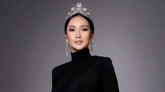6 Detail Kostum Nasional Bella Aprilia untuk Miss Intercontinental, Terinspirasi Dewi Sri