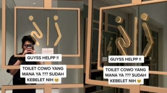 Sudah Kebelet, Cowok Syok Tak Berkutik Lihat Tanda Jenis Kelamin di Toilet