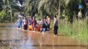 Banjir Semakin Luas di Babulu, Korban Terdampak Mencapai 692 Jiwa