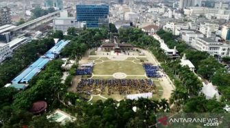 Pradesain Selesai, Pengerjaan Fisik Revitalisasi Lapangan Merdeka Dimulai Tahun Depan