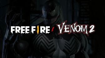 Perhatian Gamers! Bocoran Item Kolaborasi Free Fire x Venom