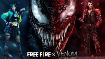 Wow! Free Fire Menghadirkan Konten dan Misi Baru "Venom: Let There Be Carnage"