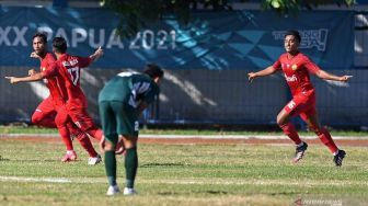 Aceh Maju ke Final Sepak Bola Putra PON Papua Usai Taklukkan Jatim