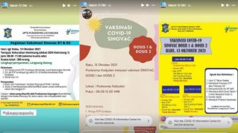 Info Vaksin Surabaya Hari Ini, 13 Oktober 2021