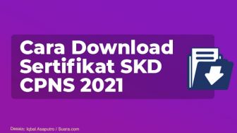 INFOGRAFIS: Cara Download Sertifikat SKD CPNS 2021