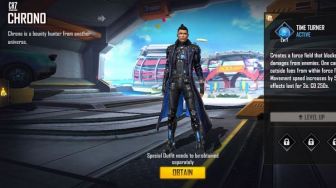 3 Kombinasi Karakter Terbaik Chrono untuk Gameplay Agresif Free Fire