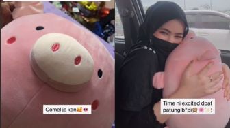 Disebut Haram oleh Ibunya, Nasib Akhir Boneka Babi Perempuan Ini Bikin Ngakak