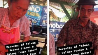 Pria Pulang Merantau Tanpa Beri Kabar, Kejutkan Ortu saat Jualan Ketoprak Bikin Mewek