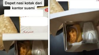 Top Viral: Istri Buka Jatah Nasi Kotak dari Kantor Suami, Nangis Pas Lihat Wujudnya