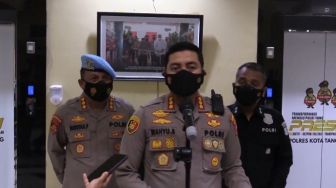 Oknum Polisi yang Banting Mahasiswa di Tangerang Diamankan di Polda Banten