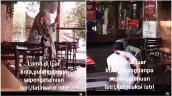 Suami Istri ini Bertemu Pertama Kalinya Setelah Berpisah Lama, Reaksinya Bikin Publik Iri