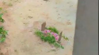 Wanita Ini Syok Ada Makam di Samping Kamar, Ternyata Bukan Kuburan Manusia