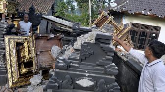 Kerugian Akibat Gempa Bumi Bali Mencapai Rp1 Miliar
