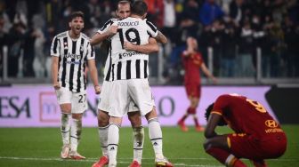 Juventus vs AS Roma: Diwarnai Kontroversi, Gol Tunggal Moise Kean Menangkan Bianconeri
