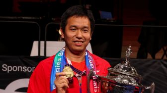 Profil Hendra Setiawan, Pebulu Tangkis RI yang Berpotensi Ukir Sejarah di Kejuaraan Dunia 2022