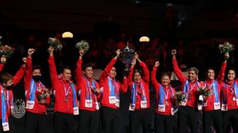 Indonesia Raih Kembali Piala Thomas Cup, Tokoh NU: Baru di Zaman Jokowi