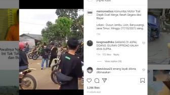 Viral, Resah Karena Aksi Blayer, Warga Dusun Ini Ajak Komunitas Motor Trail Duel: Norak!