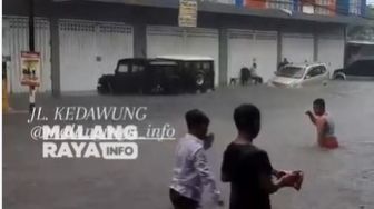 Kota Malang Banjir, Warganet: Pak Sutiaji Pripun Ngeten Niki