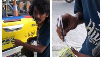 Viral Pria Ini Beri Minum Susu Kotak ke ODGJ, Netizen Terharu!