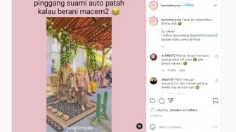 Viral! Pengantin Wanita Unjuk Kebolehan Patahkan Besi, Netizen: Mertua Gak Berani Macem-macem