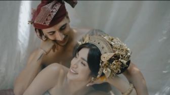 6 Potret Prewedding Jessica Iskandar dan Vincent Verhaag Pakai Adat Bali