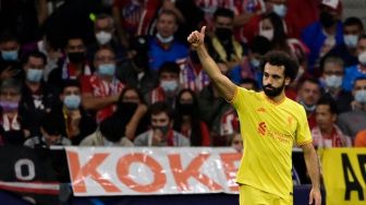 Cetak Brace ke Gawang Atletico, Mohamed Salah Lampaui Rekor Steven Gerrard