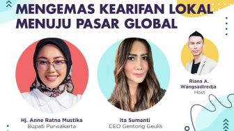 LIVE STREAMING: Mengemas Kearifan Lokal Menuju Pasar Global