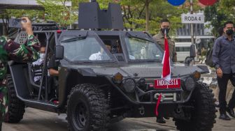 Spesifikasi Rantis P6 ATAV V1 yang Ditunggangi Jokowi di Kalimantan