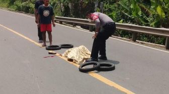 Niat Jemput Anak, Seorang Ibu Asal Cigudeg Tewas Tertabrak Truk
