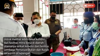 Tinjau Lapas Kelas 1 Surabaya, Komisi III Cek Kondisi dan Fasilitas Rutan