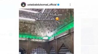 Akun Ustadz Abdul Somad Unggah Video Viral Indahnya Makam Rasulullah, Ternyata Hoaks