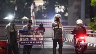 Virus Omicron Masuk Indonesia, Hari Ini Ganjil Genap Diberlakukan di Lebak