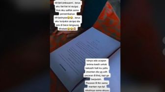 Reaksi Suami Ini Kocak, Saat Dengar Istri Baca Halaman Persembahan di Skripsi