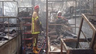 Kebakaran Melanda Ruko di Jogonalan Klaten, Penyebabnya Masih Dicari