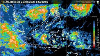 BMKG: Dua Bibit Siklon Tropis di Utara Akan Pengaruhi Cuaca Indonesia