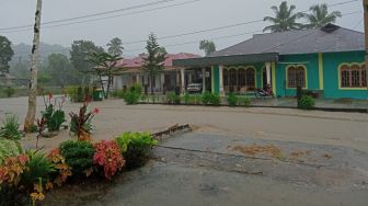 Sungai Mezawa Meluap, Puluhan Rumah di Nias Direndam Banjir